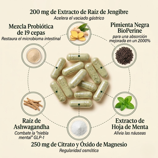 GLP-1 SOS™ – Menos efectos secundarios, más energía