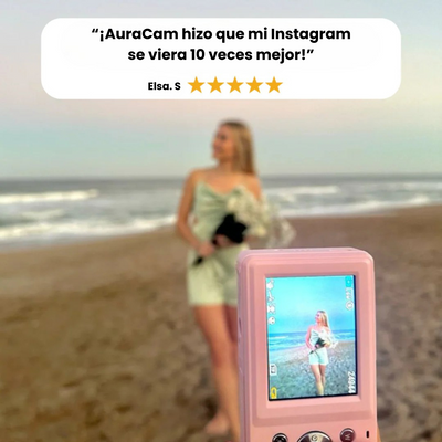 AuraCam™: La cámara digital estética de los años 2000