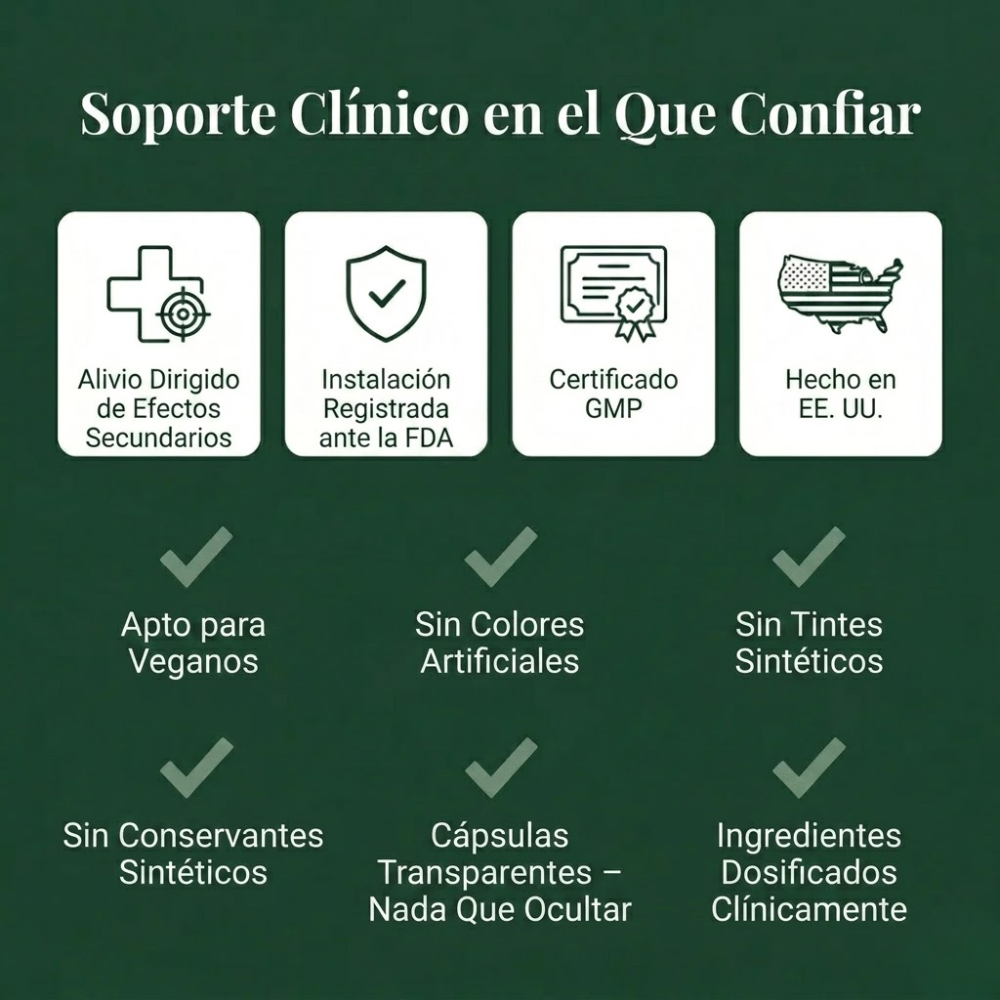 GLP-1 SOS™ – Menos efectos secundarios, más energía