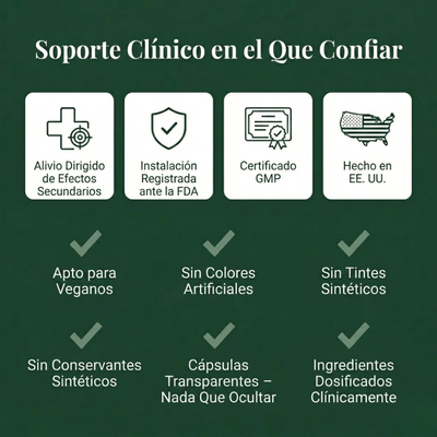 GLP-1 SOS™ – Menos efectos secundarios, más energía