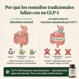 GLP-1 SOS™ – Menos efectos secundarios, más energía