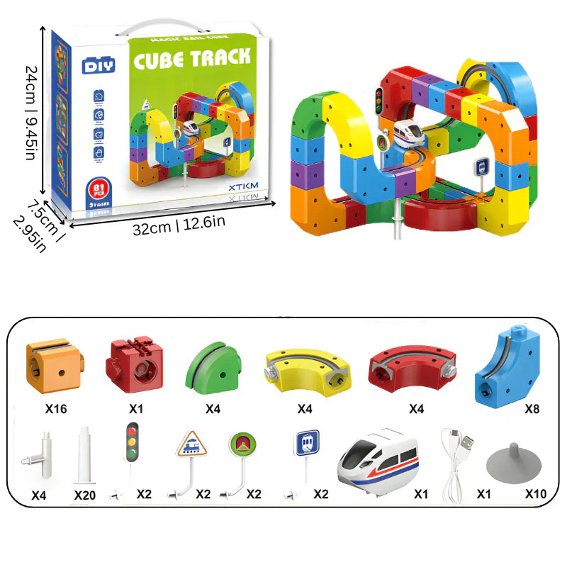 CubeTrain - Sorprendelo con un juguete que no se abandona a los 5 minutos