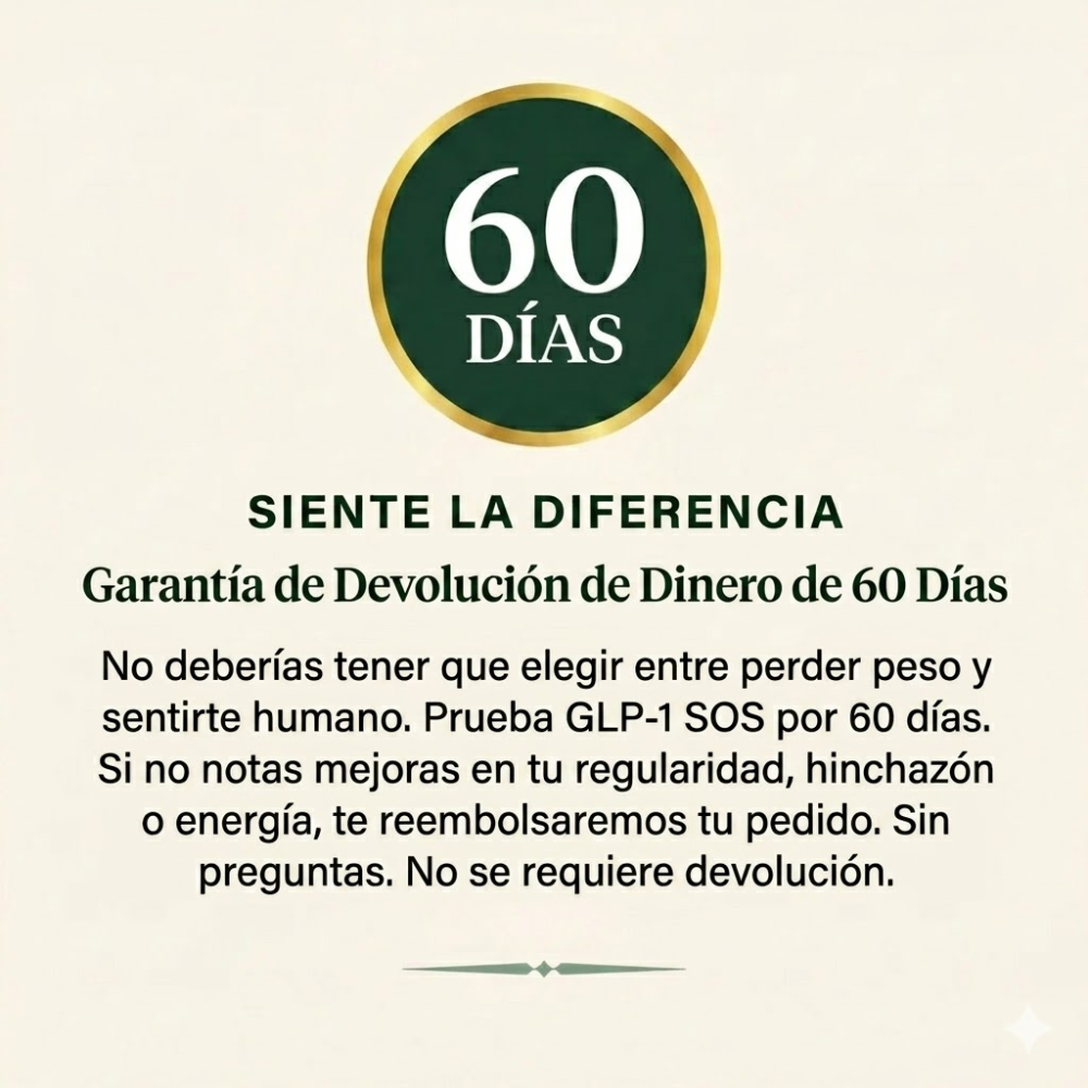 GLP-1 SOS™ – Menos efectos secundarios, más energía