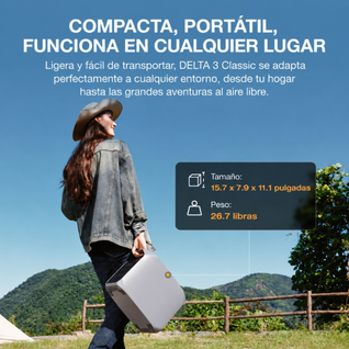 DeltaBattery - Batería de carga solar de 16.00W