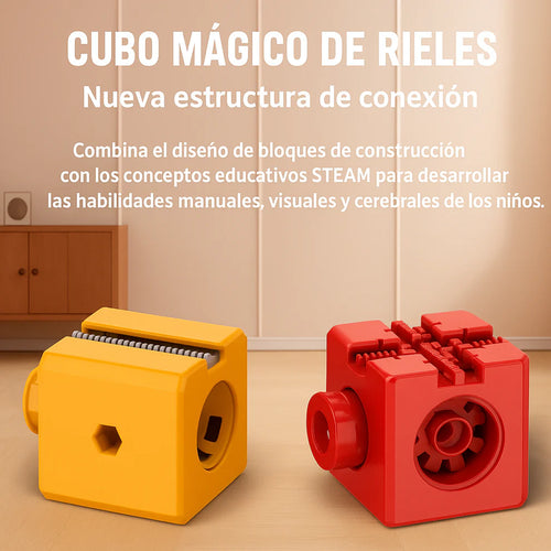 CubeTrain - Sorprendelo con un juguete que no se abandona a los 5 minutos