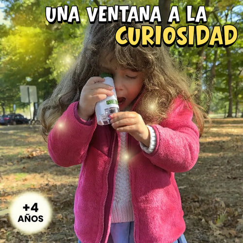 MicroExplorer 4K – Microscopio Portátil para Niños