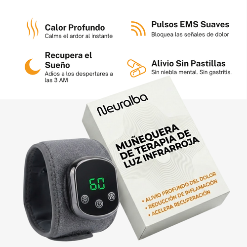 Muñequera de Terapia de Luz Roja
