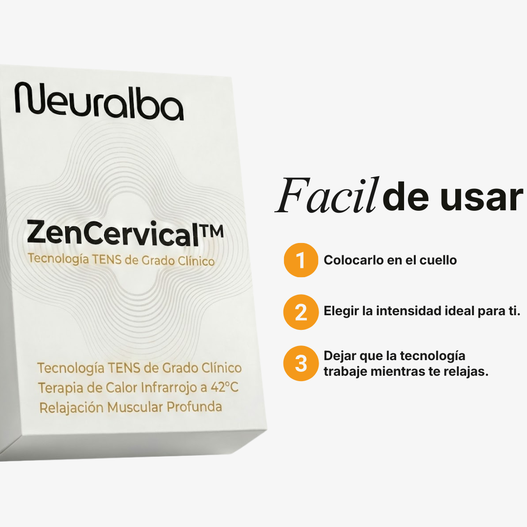 ZenCervical™ - Recupera la movilidad de tu cuello en solo 15 minutos