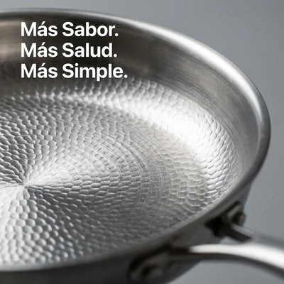 TitaniumChef™ – El Pack de  3 Sartenes Más Resistente del Mundo, Ahora en Tu Cocina